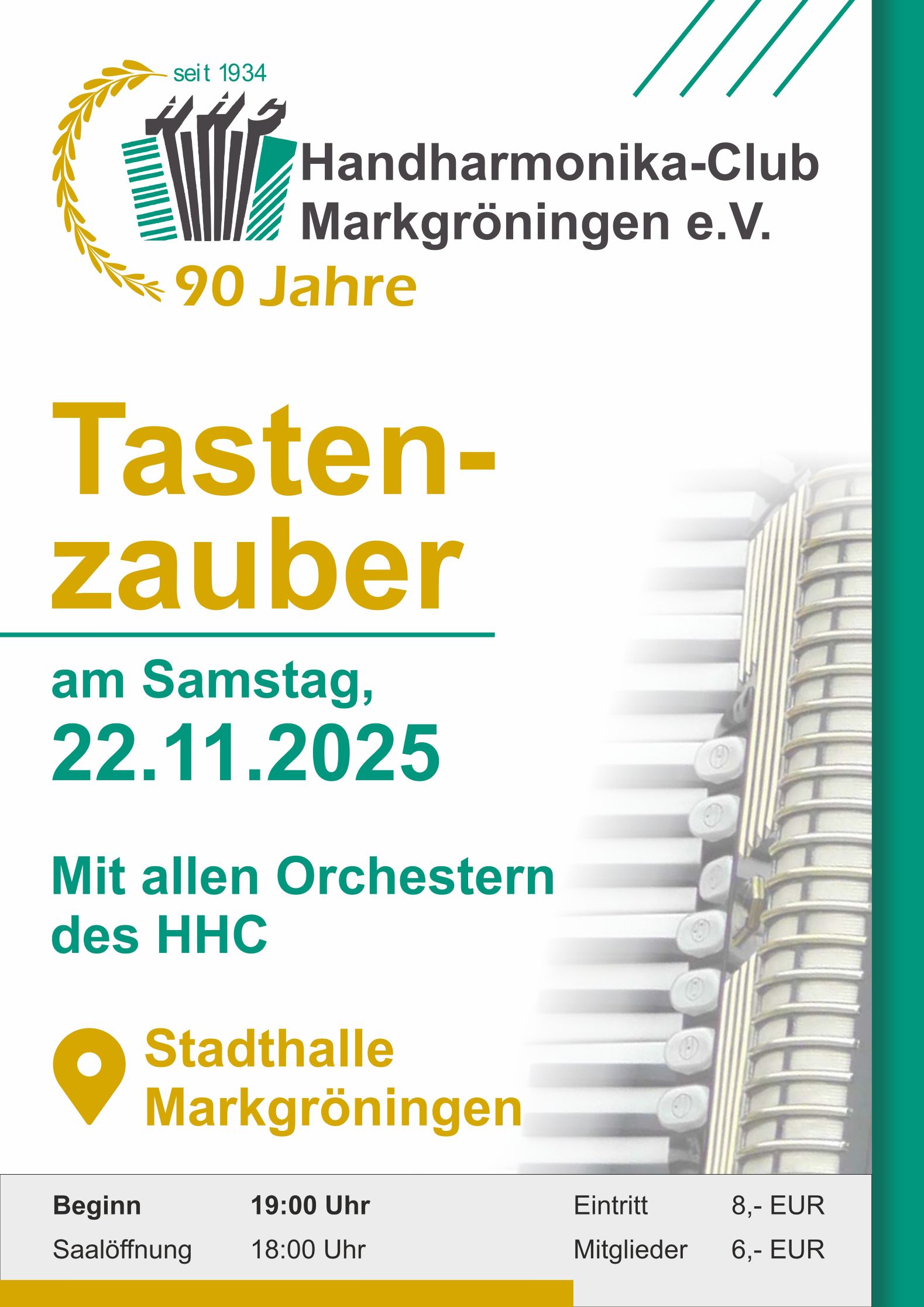 Plakat Jahresfeier 2025